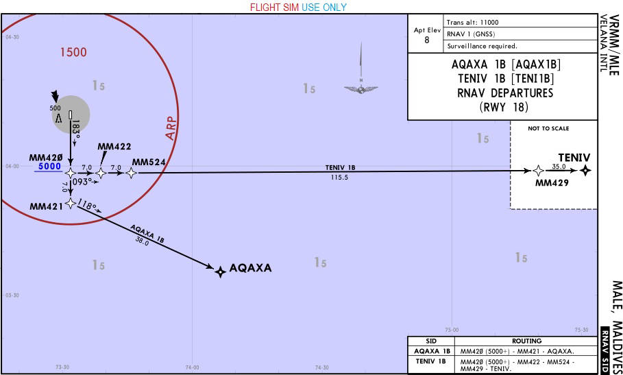 18D RNAV SID-AQAX1B, TENI1B