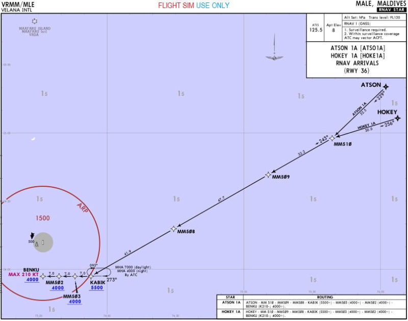 36A RNAV STAR-ATSO1A, HOKE1A